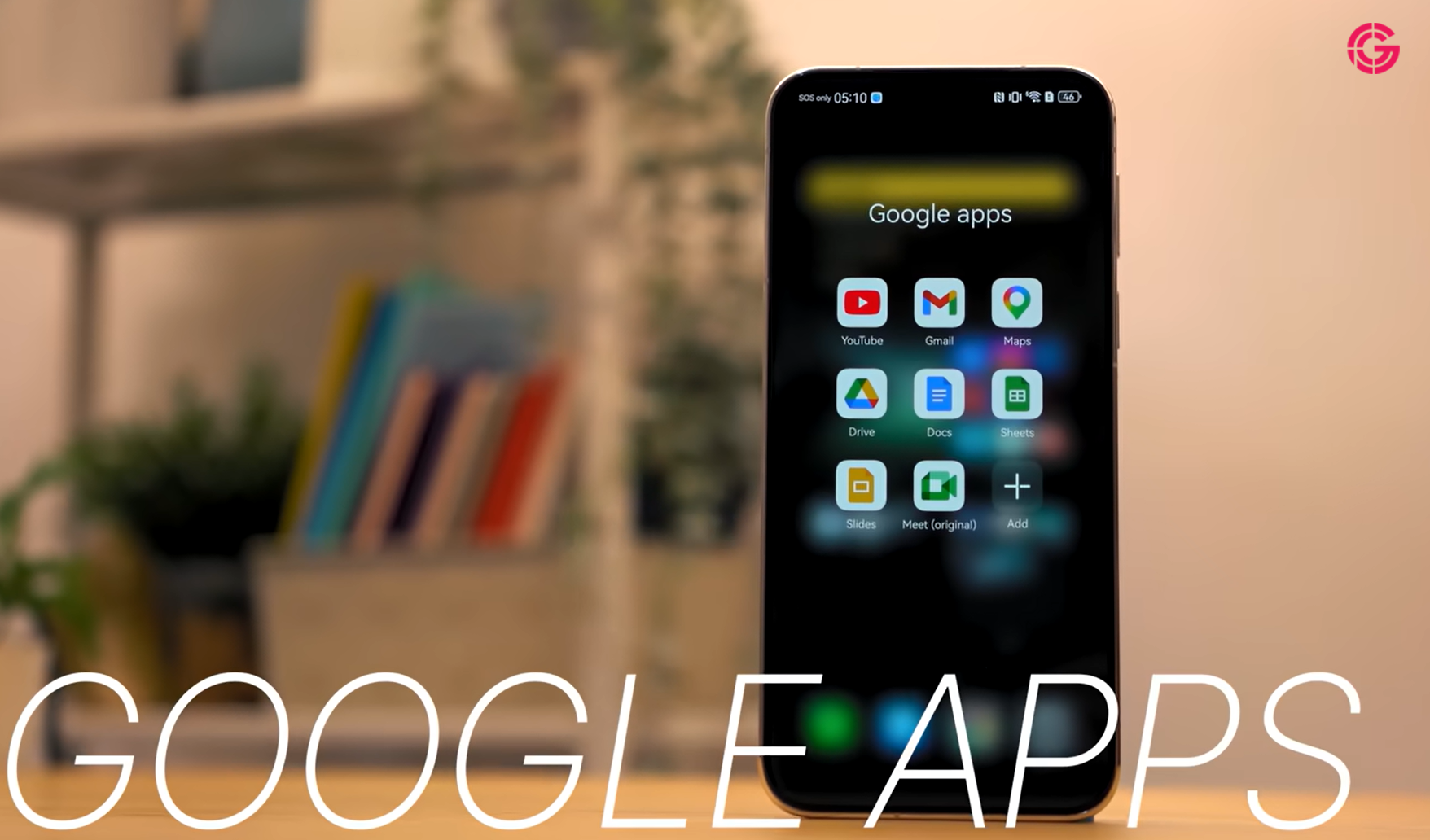Huawei Mate 80 Pro showing a folder of Google apps