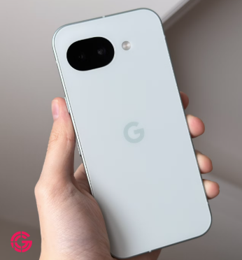 Google Pixel 10a shown from the rear