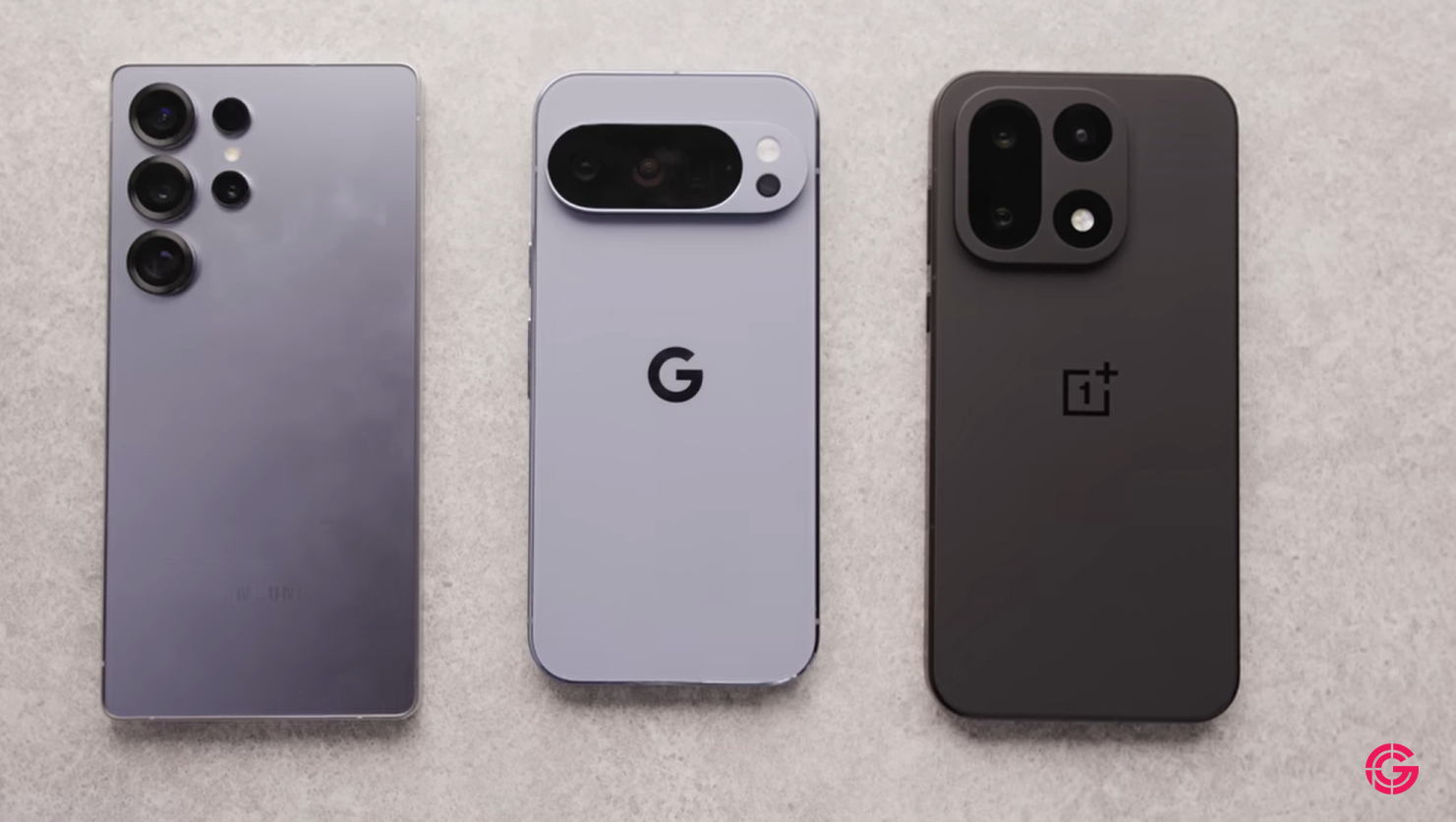 Samsung Galaxy, Google Pixel and OnePlus flagship phones