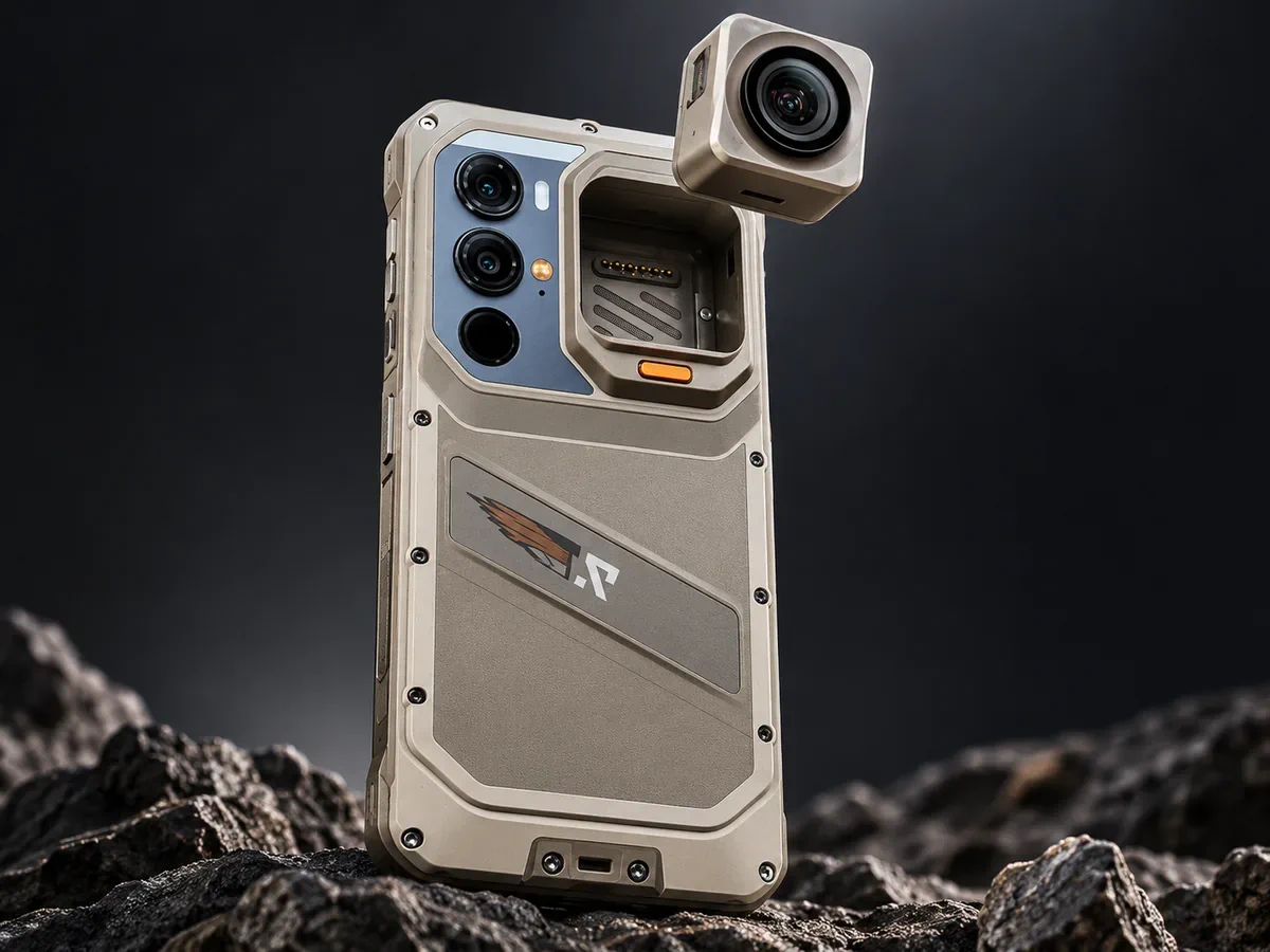 RugOne Xsnap 7 Pro Is the First Rugged Phone With a Detachable Action Camera — And It Actually Makes Sense