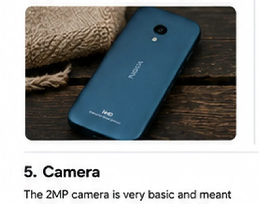 Nokia 235 4G design
