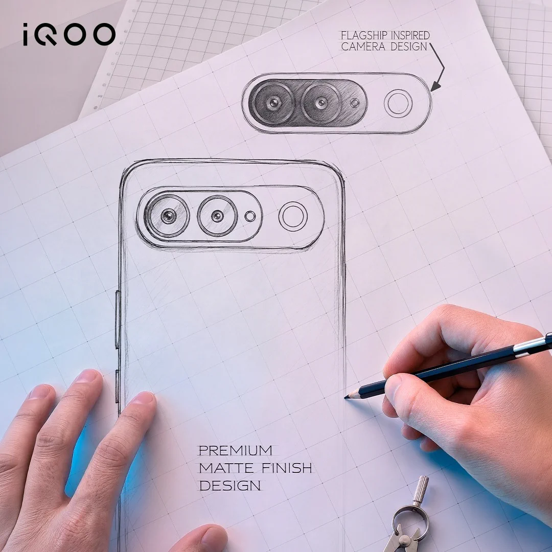 Close-up of the iQOO Z11 rear camera module