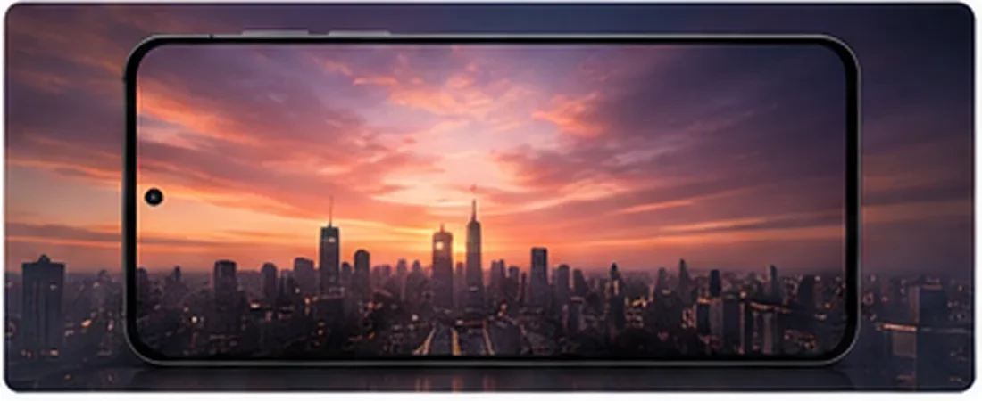 Samsung Galaxy S26 FE display editorial visualization