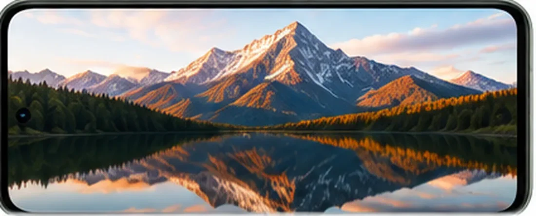 PhonesGate editorial visualization of the Huawei Pura 90s Pro Max 6.9-inch LTPO OLED display