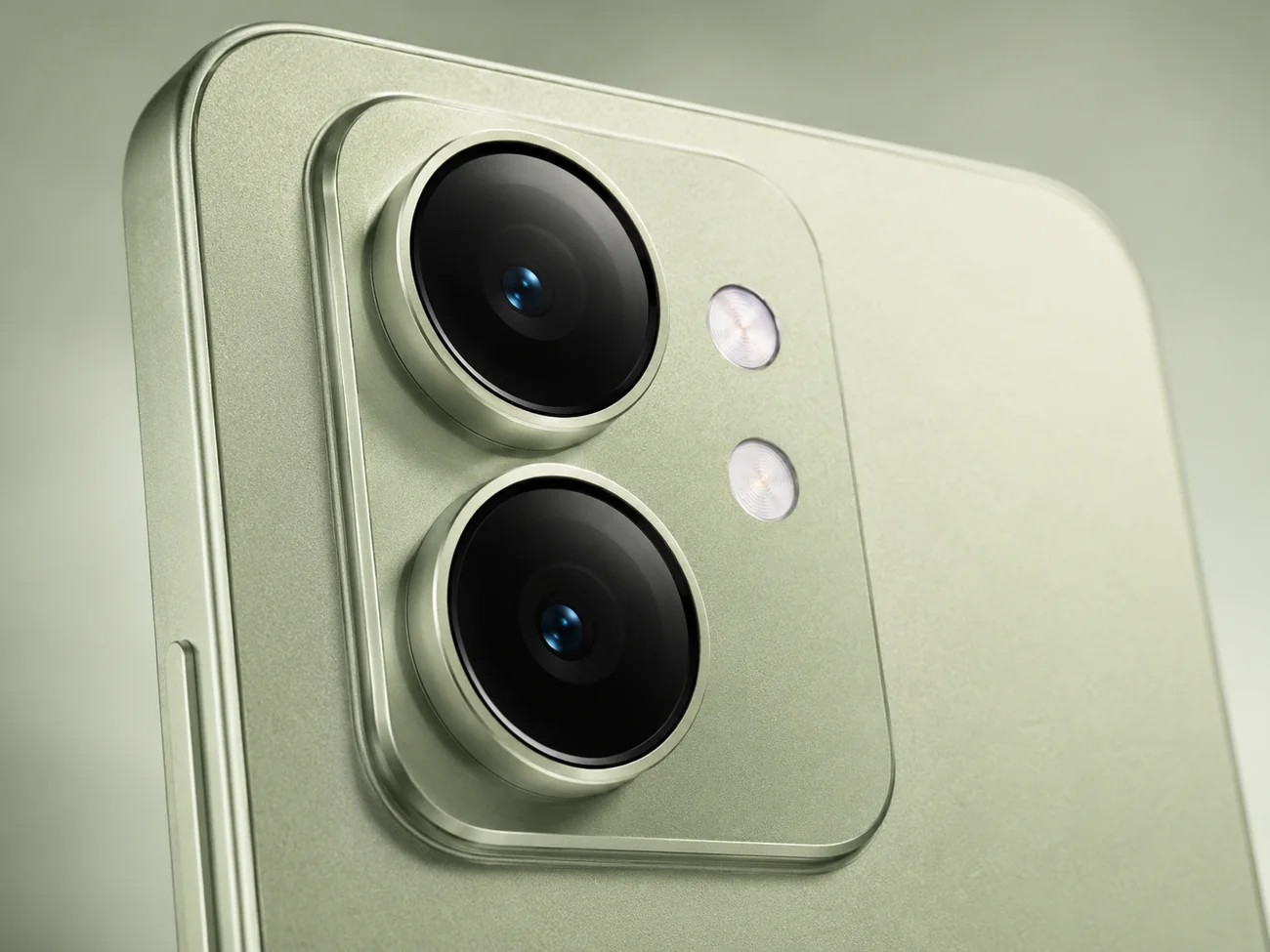 close-up of the realme P4s 5G rear camera module